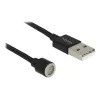 Cable USB DeLOCK 85724 USB 2.0 1,1 m negro