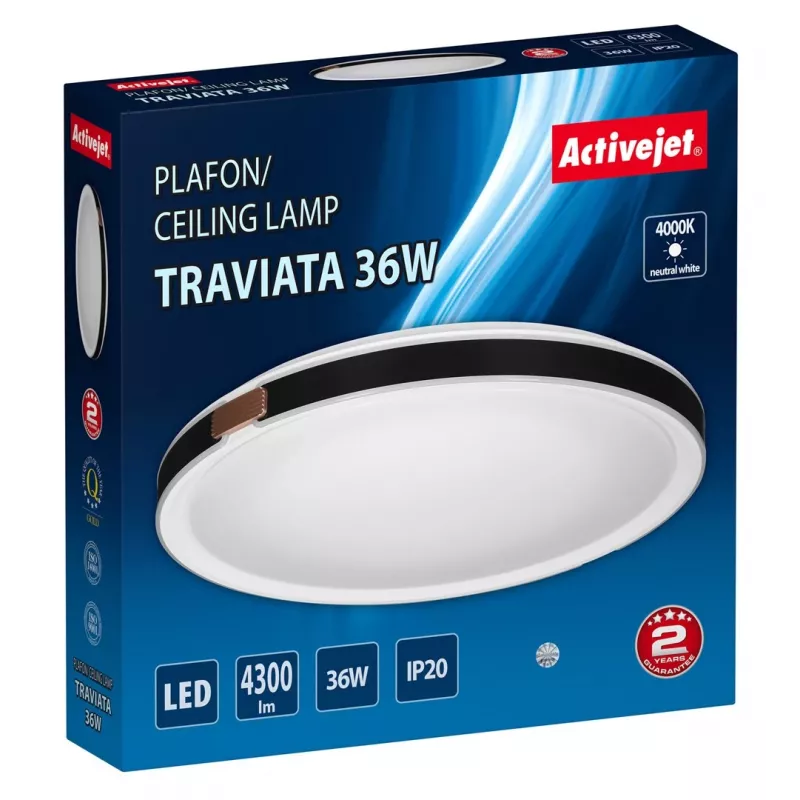 Activejet AJE-TRAVIATA Lámpara de techo LED 36W