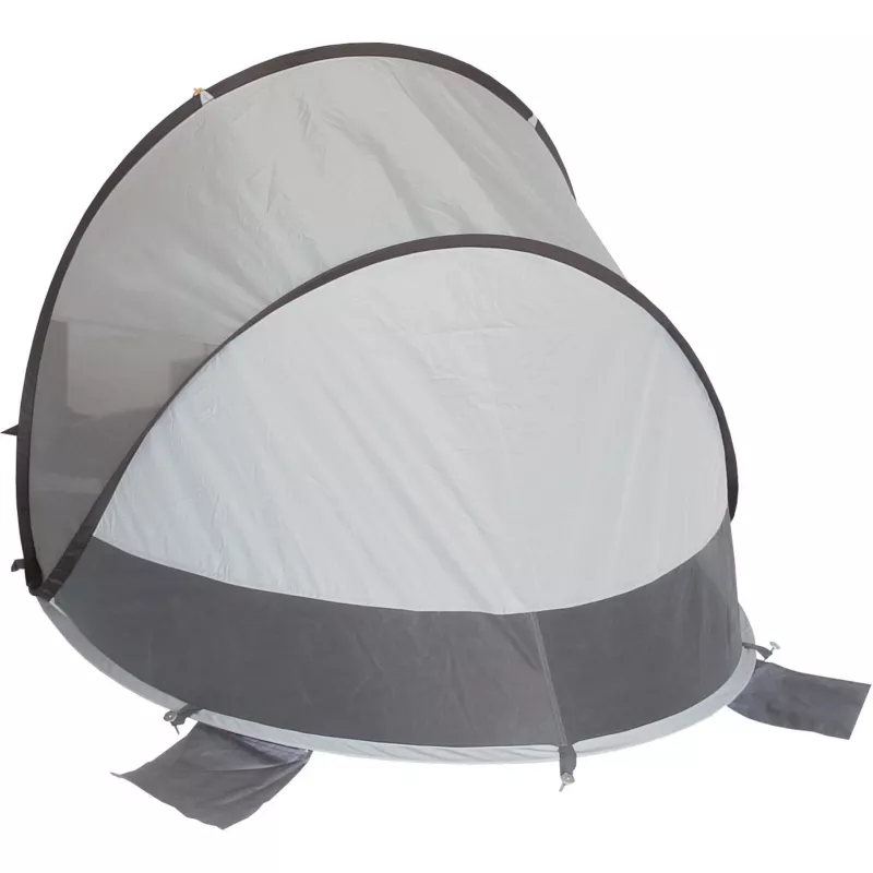 Tienda de campaña tipo cúpula/iglú High Peak Calobra 80 — gris, 2000×1200×900 mm, suelo de poliéster, varillas de fibra de vidrio