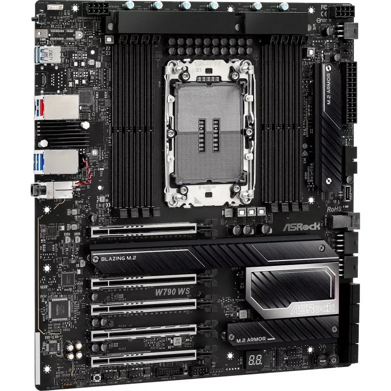 Placa base ASRock W790 WS R2.0 Intel W790 LGA 4677 Extended ATX