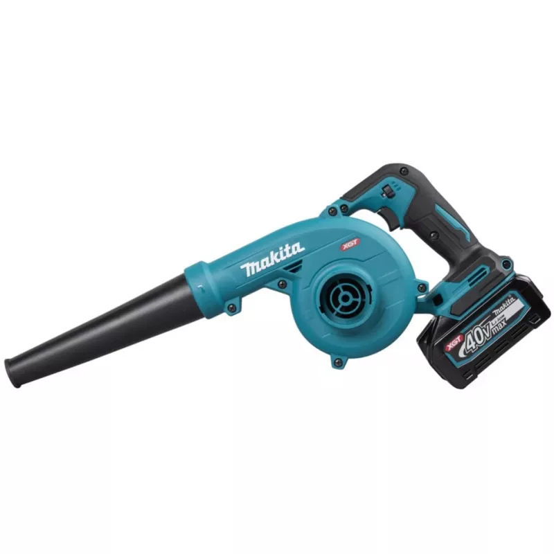 Soplador de batería UB002GZ01 XGT, 40 voltios, soplador de hojas azul/negro, sin batería ni cargador