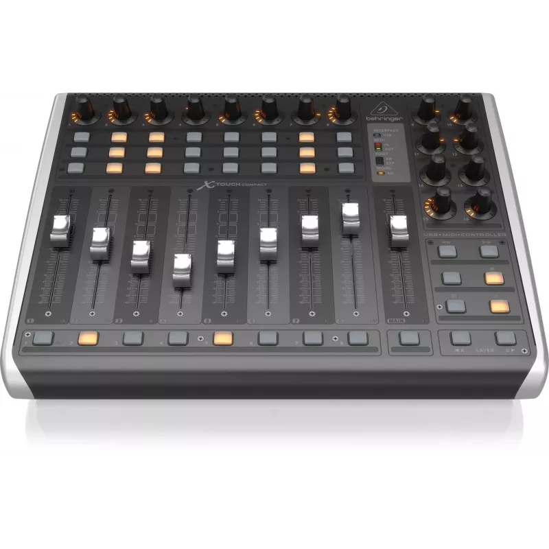 Behringer X-TOUCH COMPACT teclado MIDI USB Negro