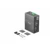 Switch de red TP-Link IES206GPP gestionado Gigabit Ethernet (10/100/1000) Power over Ethernet (PoE) negro