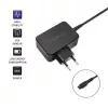 Fuente de alimentación universal QOLTEC 52414 65W con 10 conectores intercambiables