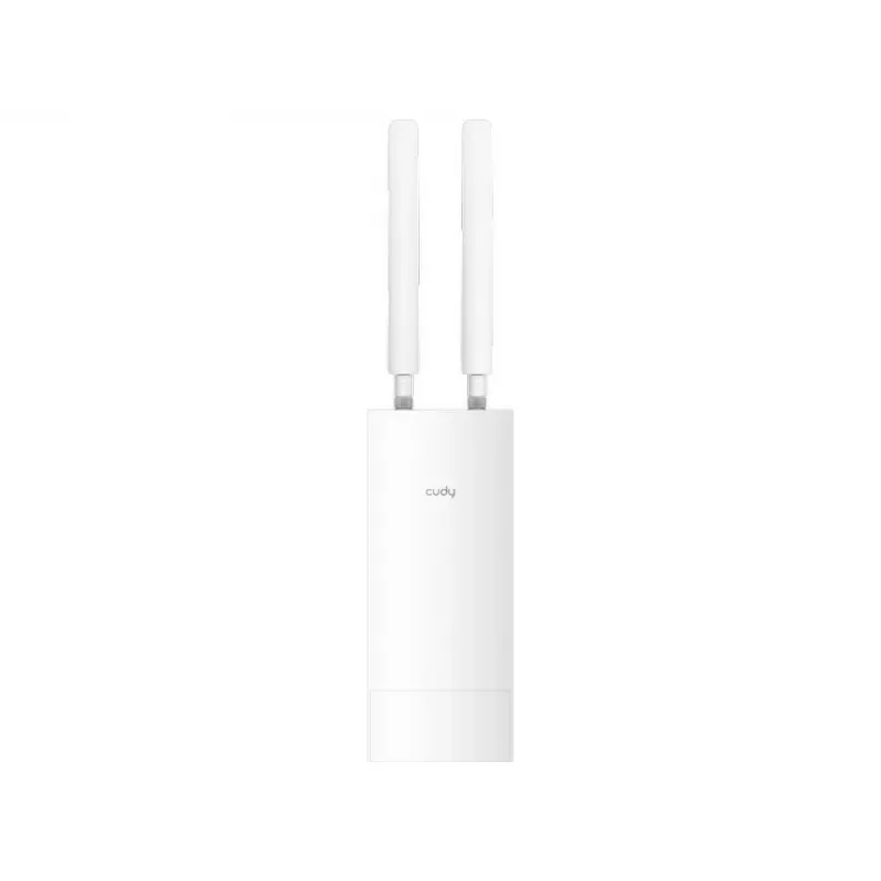 Punto de acceso exterior Cudy AP3000 Outdoor — Doble banda 2.4/5 GHz, IP65, PoE, 1x RJ-45, 2× antenas externas RP‑SMA