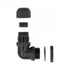 Prensaestopas DeLOCK 60335 negro plástico