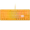 Ducky One 3 TKL Teclado Gaming USB QWERTY Inglés Amarillo