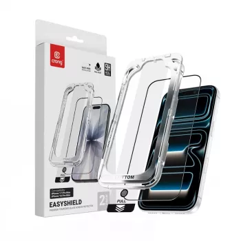 Set de protección de pantalla y parte trasera Crong CRGES2PIP1769P para móvil (cristal templado delantero, lámina protectora trasera)