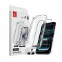 Crong EasyShield CRGES2PIP1769P protector de pantalla de cristal templado, pack de 2 con aplicador para iPhone 17 Pro Max / 16 Pro Max