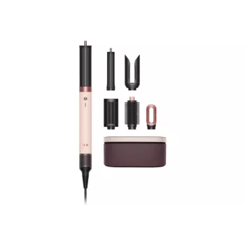 Airwrap Co-anda2x Straight + Wavy, multistyler crema/oro rosa, Bluetooth, 1.700 vatios (embalaje dañado)