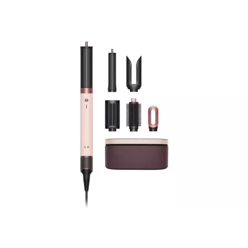 Airwrap Co-anda2x Straight + Wavy, multistyler crema/oro rosa, Bluetooth, 1.700 vatios (embalaje dañado)
