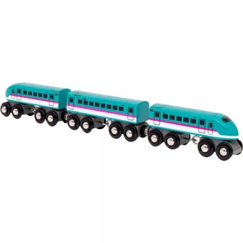 Tren de juguete Ravensburger BRIO World Trains of the World Shinkansen E5 Hayabusa