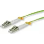 Cable de fibra óptica ROLINE 21.15.9272 2 m LC verde