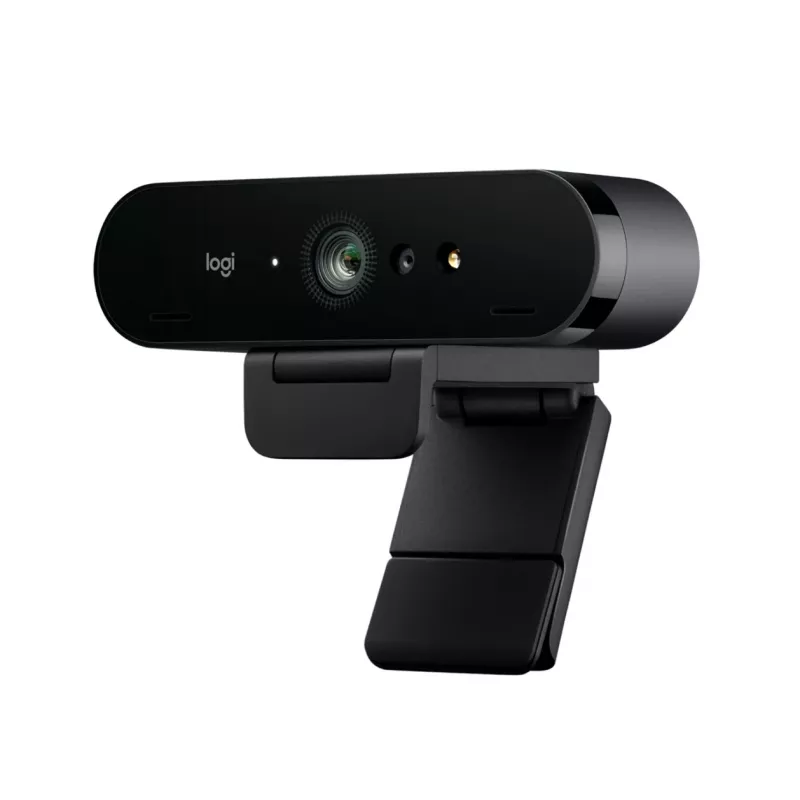 Logitech BRIO 4K Ultra HD Pro webcam 960-001106, 4096x2160, HDR, RightLight 3, zoom digital 5x, autoenfoque, USB 3.0 (USB-C), negra