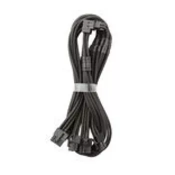 Cable de conexión CableMod C-Series Pro - variante A, 90°, 16 pines a 4x8 pines PCIe, negro
