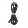 Cable de conexión CableMod C-Series Pro - variante A, 90°, 16 pines a 4x8 pines PCIe, negro