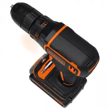 BLACK+DECKER 18V taladro atornillador BDCDC18BAFC-QW