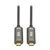 Tripp Eaton Tripp Lite Series Cable de fibra óptica activo (AOC) USB-C a USB-C con certificación plenum