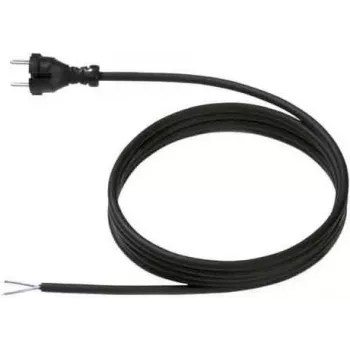 Cable de alimentación Bachmann 248.185 negro 3 m