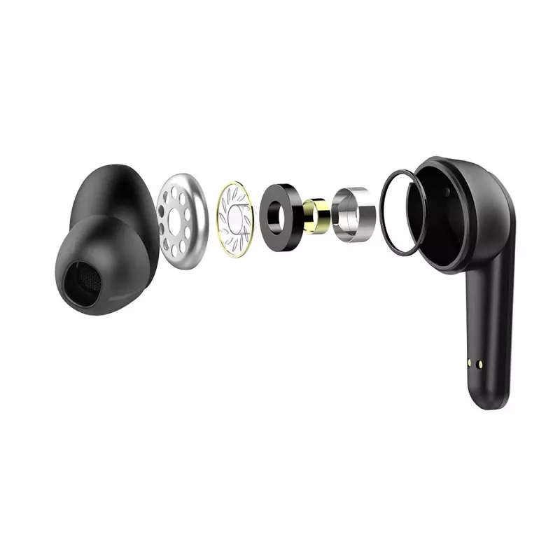 Auriculares in-ear SAVIO TWS-12, Bluetooth 5.3, micrófono integrado, negros