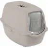 Arena para gatos rotho Kuweta Bailey beige – modelo 4004507422, arenero compacto con tapa, filtro de carbón y asa de transporte
