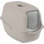 Arena para gatos rotho Kuweta Bailey beige – modelo 4004507422, arenero compacto con tapa, filtro de carbón y asa de transporte