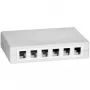 LOGILINK- caja de superficie Keystone 12 puertos UTP, blanca (NK4033)