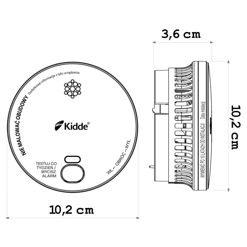 Detector de humo Kidde 2030-DSR