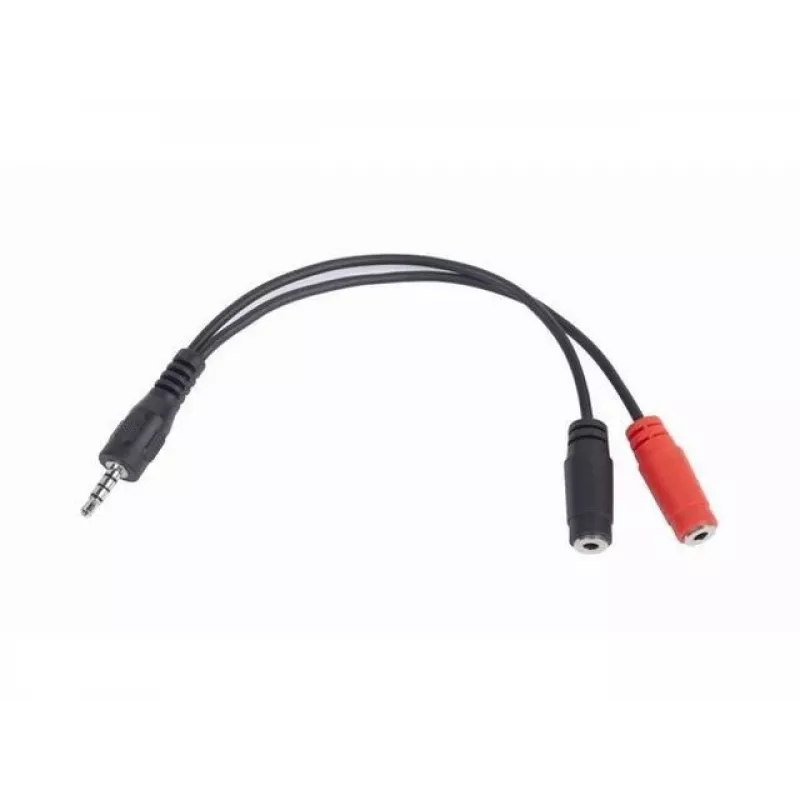 Cable de audio 3,5MM 4-PIN a/3,5MM S+MIC CCA-417 GEMBIRD
