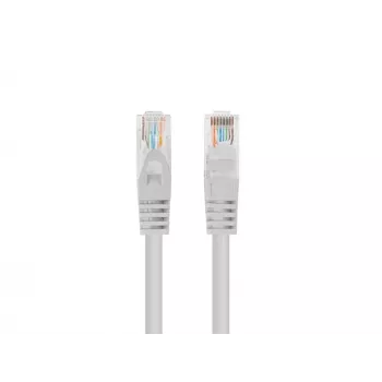 Cable de red LANBERG PCU5-10CC-0025-S Cat5e U/UTP RJ-45 — 0,25 m, gris