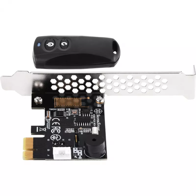 SilverStone SST-ES02-PCIe - mando a distancia para encender/apagar el PC