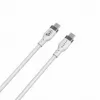HYPER HyperJuice Cable de silicona USB-C a USB-C 240W (0,9 m/1 m) - blanco