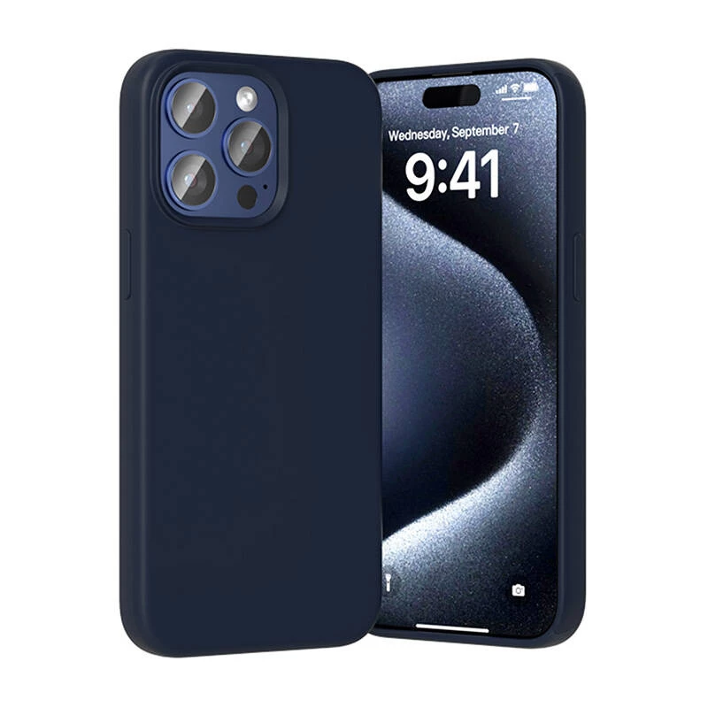 Funda protectora de silicona Vention KUFL0-40 para iPhone 15 Pro Max, azul