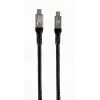 Cable USB-C a USB-C GEMBIRD CCBP-USB4-CMCM240 1,5 m, USB4 Gen 3x2, 40 Gbit/s, 240 W, negro
