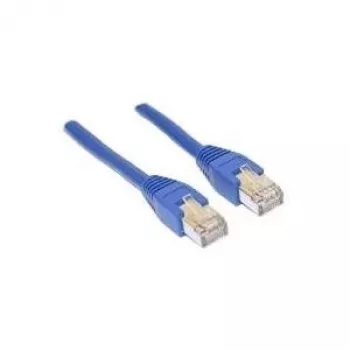 Wentronic Goobay Cable de red CAT 5e, SF/UTP, azul, 2 m - mezcla de cobre CCA (68055)
