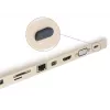 Tapa protectora para conector hembra DeLOCK 64014 USB Type-C negra 10 uds.