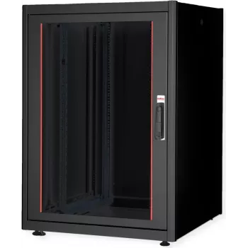 Roline 26.21.0202 Rack de red de 19 pulgadas (An x Al x Pr) 800 x 1125 x 800 mm, negro
