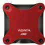 SSD externo ADATA SD620 1 TB, portátil USB 3.2 Gen 2 (Micro-USB B), velocidad de lectura 520 MB/s, velocidad de escritura 460 MB/s, resistente a golpes, Rojo