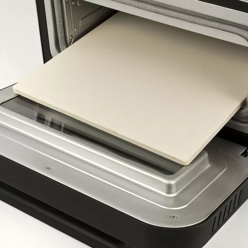 Horno de pizza G3FERRARI G10204 — horno de pizza de sobremesa, 1 pizza, 1850 W, máx. Ø 30 cm, Negro/Plata