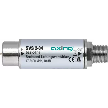 Axing SVS 2-04 Amplificador de señal de TV 47 - 2400 MHz (SVS00204)