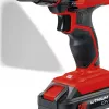 Taladro atornillador de empuñadura de pistola Einhell TC-CD 18-2 Li, portabrocas de cambio rápido, batería de 1,5 Ah