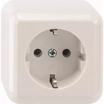 Merten MEG2301-8719. Tipo de conector hembra: CEE 7/3, Tipos de conector macho compatibles: CEE 7/4. Color del producto: blanco. Tensión de entrada: 250 V, Intensidad de corriente (máxima): 16