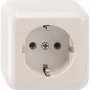 Merten MEG2301-8719. Tipo de conector hembra: CEE 7/3, Tipos de conector macho compatibles: CEE 7/4. Color del producto: blanco. Tensión de entrada: 250 V, Intensidad de corriente (máxima): 16