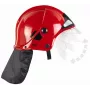 Casco de bombero con cierre rápido