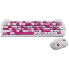 Conjunto de teclado y ratón inalámbricos CANYON HSET-W6 Pink Kitty Edition