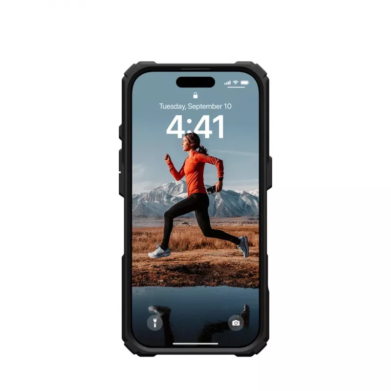Funda para móvil Urban Armor Gear Plasma XTE 16 cm (6.3) funda negra, transparente
