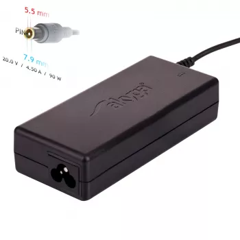Fuente de alimentación para portátil Akyga AK-ND-18 para Lenovo, 90 W, 20 V / 4,5 A, 7,9 x 5,5 mm con pin