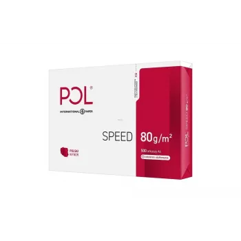 Papel de copia Igepa POLSPEED A4 80 g/m² 500 hojas — papel multifunción de oficina, FSC, ECF, pH neutro