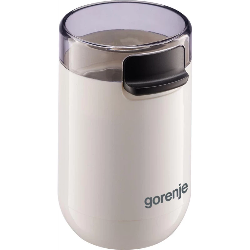Gorenje | Molinillo de café | SMK150SW | 150 W | Capacidad de granos 45 g | Interruptor de seguridad de la tapa | Blanco