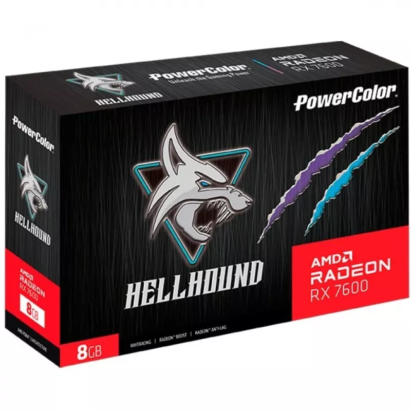 Tarjeta gráfica AMD Radeon RX 7600 8 GB GDDR6